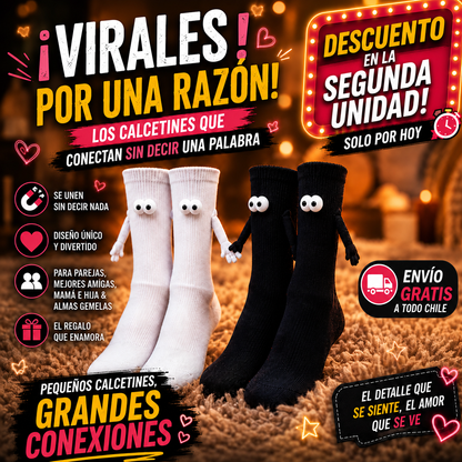 DuoSocks™ – Calcetines Magnéticos para Dúos | Para Parejas, Mejores Amigas, Mamá e Hija & Almas Gemelas