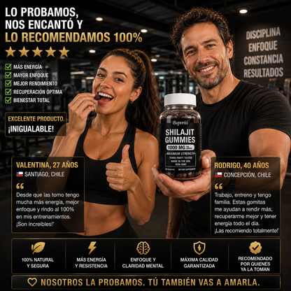 GoldMines™ – Shilajit Máxima Potencia / Vitalidad Ancestral, Energía Premium & Bienestar Total