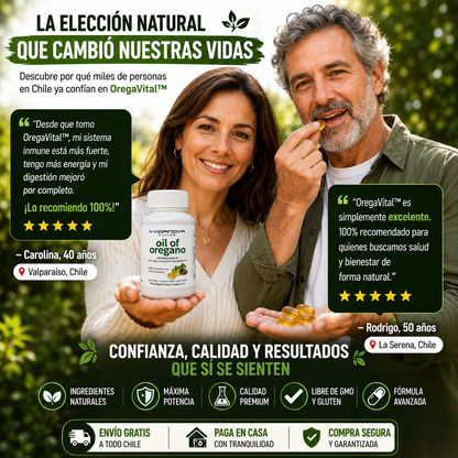 OregaVital™ – Aceite de Orégano + Semilla Negra Premium | Sistema Inmune Blindado, Antiinflamatorio & Salud Digestiva