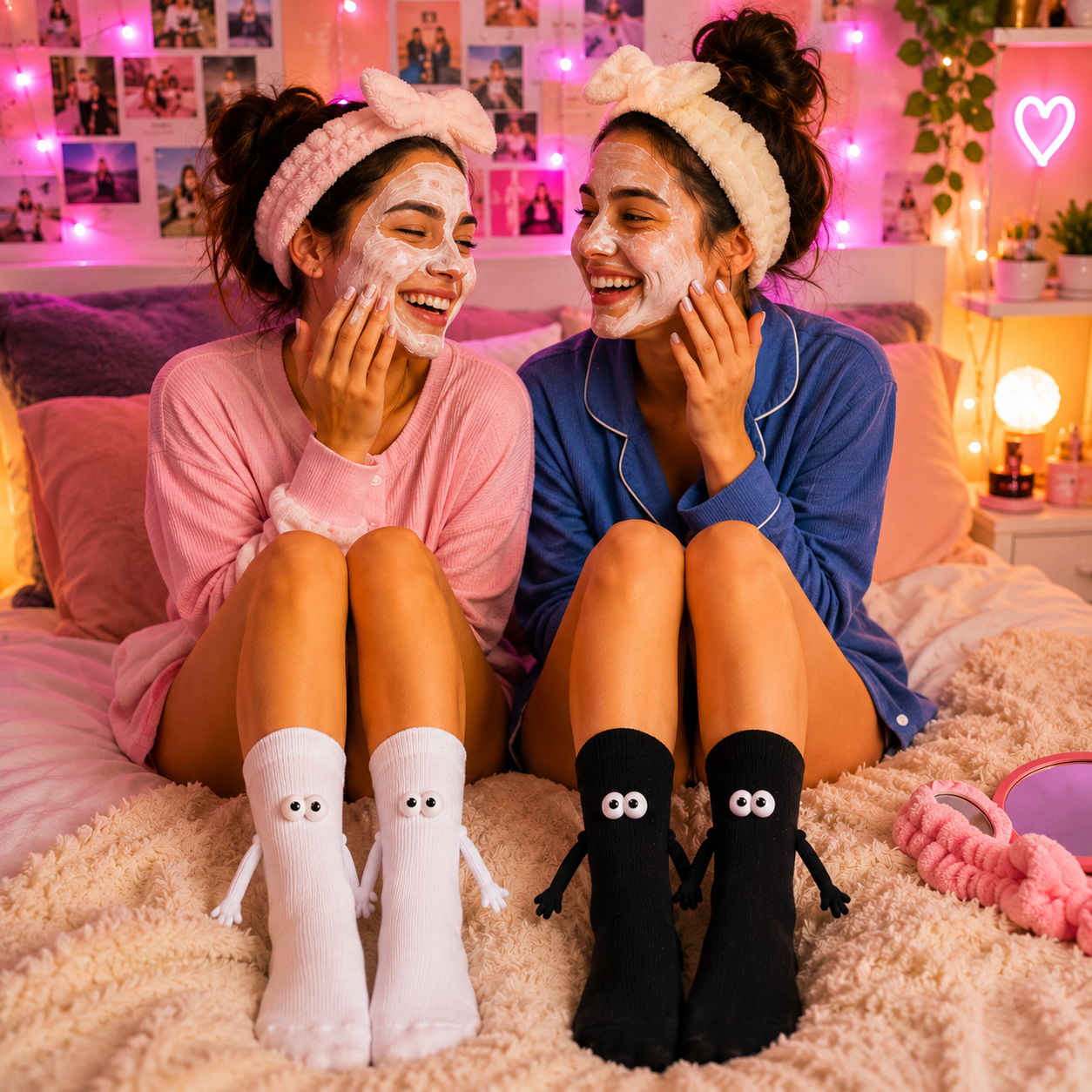DuoSocks™ – Calcetines Magnéticos para Dúos | Para Parejas, Mejores Amigas, Mamá e Hija & Almas Gemelas