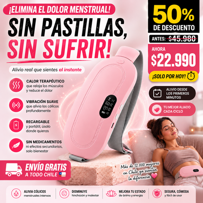 PainOff™ – Calor instantáneo, masaje vibrante y fin al cólico en segundos